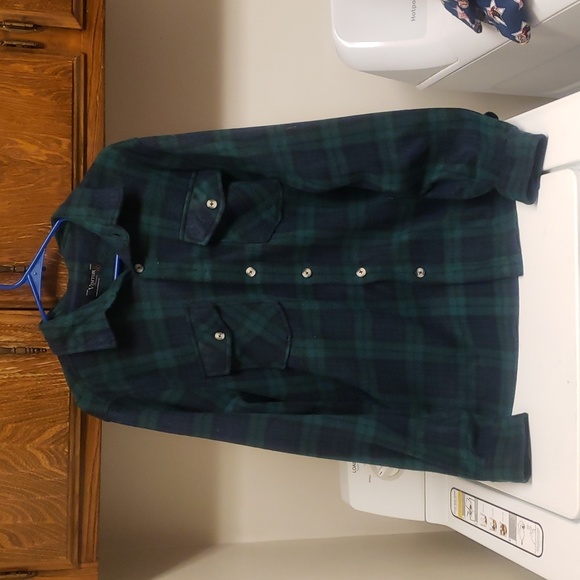 Visitor Flannel Shacket (L) - Picture 1 of 8
